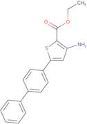 Ethyl 3-amino-5-(4-phenylphenyl)thiophene-2-carboxylate