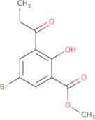 Methyl 5-bromo-2-hydroxy-3-propanoylbenzoate