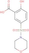 2-Hydroxy-5-(morpholin-4-ylsulfonyl)benzoic acid