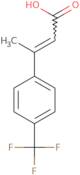 3-[4-(Trifluoromethyl)phenyl]but-2-enoic acid