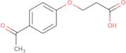 3-(4-Acetylphenoxy)propanoic acid