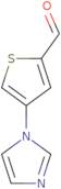 4-(1H-Imidazol-1-yl)thiophene-2-carbaldehyde