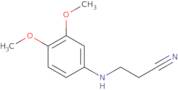 3-[(3,4-Dimethoxyphenyl)amino]propanenitrile