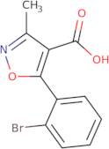 5-(2-Bromo-phenyl)-3-methyl-isoxazole-4-carboxylic acid