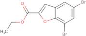 ethyl 5,7-dibromo-1-benzofuran-2-carboxylate