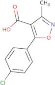 5-(4-Chlorophenyl)-3-methyl-1,2-oxazole-4-carboxylic acid
