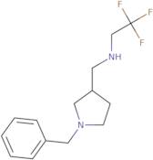 [(1-Benzylpyrrolidin-3-yl)methyl](2,2,2-trifluoroethyl)amine