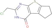 2-Chloromethyl-3,5,6,7-tetrahydro-cyclopenta[4,5]thieno[2,3-d]pyrimidin-4-one