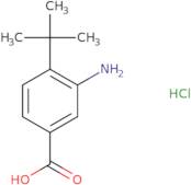 3-Amino-4-(tert-butyl)benzoic acid hydrochloride