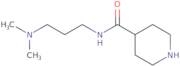 N-[3-(Dimethylamino)propyl]piperidine-4-carboxamide