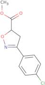 Methyl 3-(4-chlorophenyl)-4,5-dihydroisoxazole-5-carboxylate