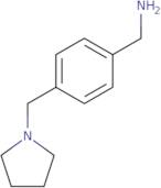 4-Pyrrolidin-1-ylmethyl-benzylamine