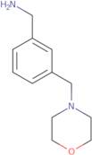 [3-(Morpholinomethyl)phenyl]methylamine