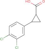 2-(3,4-Dichlorophenyl)cyclopropane-1-carboxylic acid