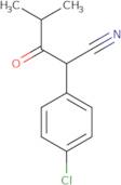 2-(4-Chlorophenyl)-4-methyl-3-oxopentanenitrile