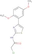 2-Chloro-N-[4-(2,5-dimethoxyphenyl)-1,3-thiazol-2-yl]acetamide