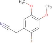 2-(2-Fluoro-4,5-dimethoxyphenyl)acetonitrile