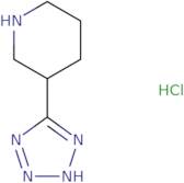 3-(1H-1,2,3,4-Tetrazol-5-yl)piperidine hydrochloride