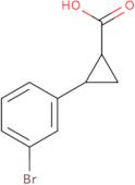 2-(3-Bromophenyl)cyclopropane-1-carboxylic acid