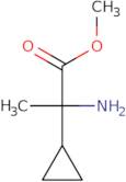 Methyl 2-amino-2-cyclopropylpropanoate