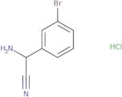 2-Amino-2-(3-bromophenyl)acetonitrile hydrochloride