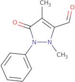 2,4-Dimethyl-5-oxo-1-phenylpyrazole-3-carbaldehyde