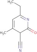 6-Ethyl-4-methyl-2-oxo-1,2-dihydro-pyridine-3-carbonitrile