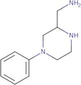 (4-Phenyl-piperazin-2-yl)-methylamine