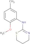 N-(2-Methoxy-5-methylphenyl)-5,6-dihydro-4H-1,3-thiazin-2-amine