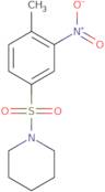 1-[(4-Methyl-3-nitrobenzene)sulfonyl]piperidine