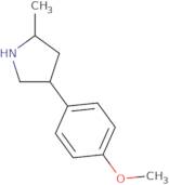 4-(4-Methoxyphenyl)-2-methylpyrrolidine