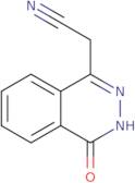 2-(4-Oxo-3,4-dihydrophthalazin-1-yl)acetonitrile