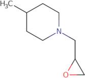 4-Methyl-1-(oxiran-2-ylmethyl)piperidine