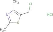 5-(Chloromethyl)-2,4-dimethyl-1,3-thiazole hydrochloride