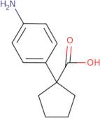 1-(4-Aminophenyl)cyclopentane-1-carboxylic acid