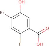 Benzoic acid, 4-bromo-2-fluoro-5-hydroxy-