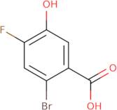 2-Bromo-4-fluoro-5-hydroxybenzoic acid