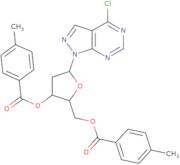 4-Chloro-1-(3,5-di-o-toluoyl-2-deoxy-β-D-ribofuranosyl)pyrazolo[3,4-d]pyrimidine