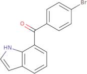 (4-Bromophenyl)(1H-indol-7-yl)methanone