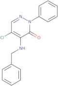 4-(Benzylamino)-5-chloro-2-phenylpyridazin-3(2H)-one