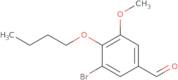 3-Bromo-4-butoxy-5-methoxybenzaldehyde