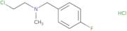 (2-Chloroethyl)[(4-fluorophenyl)methyl]methylamine hydrochloride