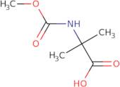 2-[(Methoxycarbonyl)amino]-2-methylpropanoic acid