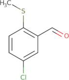 5-Chloro-2-(methylthio)benzaldehyde