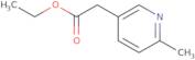 Ethyl (6-methylpyridin-3-yl)acetate