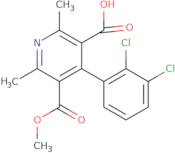 4-(2,3-Dichlorophenyl)-5-methoxycarbonyl-2,6-dimethylpyridine-3-carboxylic acid