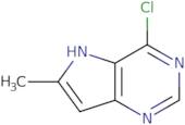 4-chloro-6-methyl-5h-pyrrolo[3,2-d]pyrimidine