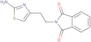 2-[2-(2-Amino-1,3-thiazol-4-yl)ethyl]-2,3-dihydro-1H-isoindole-1,3-dione