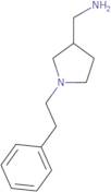 [1-(2-Phenylethyl)pyrrolidin-3-yl]methanamine