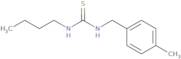 3-Butyl-1-[(4-methylphenyl)methyl]thiourea